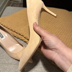 SJP by Sarah Jessica Parker Cream Heels